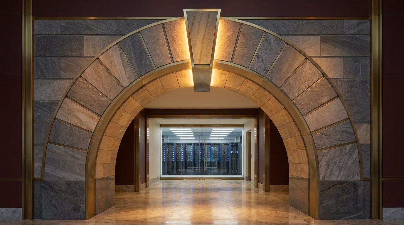 The AuthorityGate Keystone - the locking validation layer at the apex of the enterprise change arch