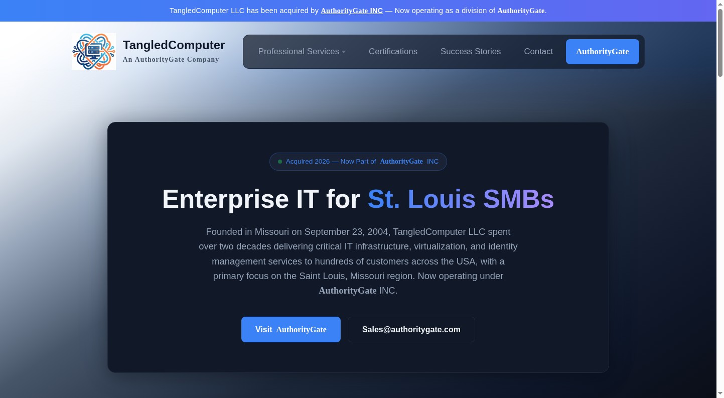 TangledComputer homepage